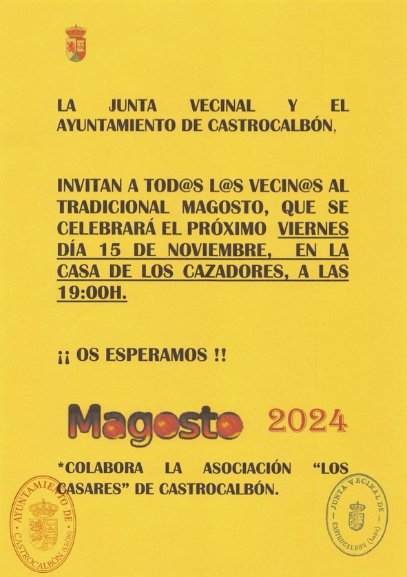Magosto Castrocalbon
