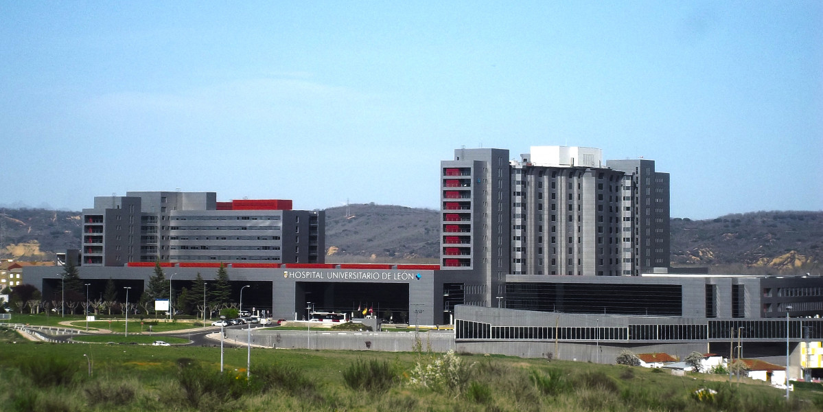 Vista del Hospital de Leou0301n
