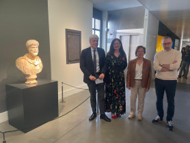 Presentación busto romano Museo de León II