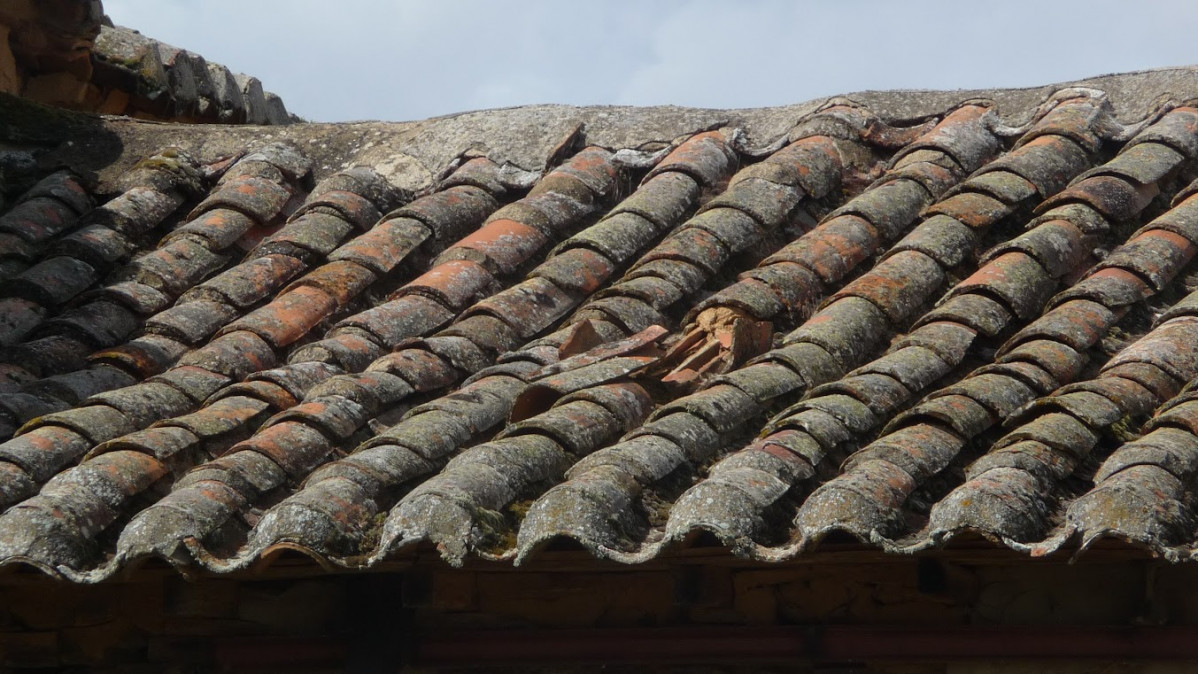 Estado de la cubierta de la ermita